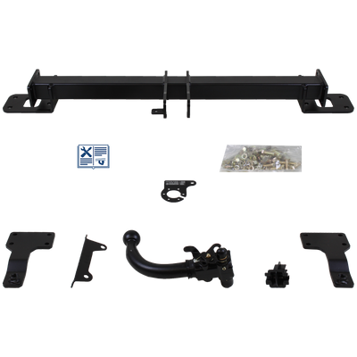 Attelage rotule démontable AUTO-HAK + faisceau TowTec spécifique 7 broches