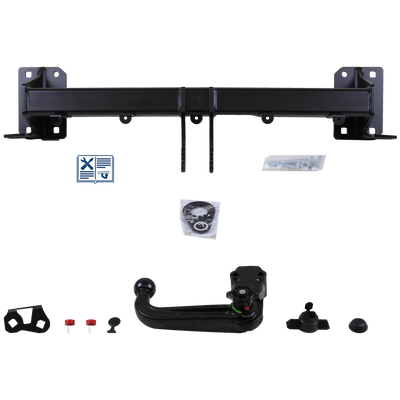 Attelage rotule démontable Westfalia + faisceau TowTec spécifique 13 broches