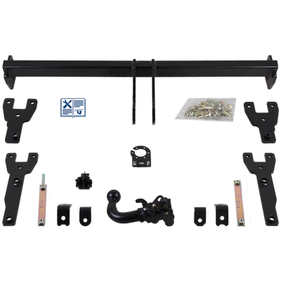 Attelage rotule démontable AUTO-HAK + faisceau TowTec spécifique 13 broches