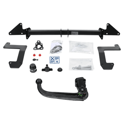 Attelage rotule démontable Westfalia + faisceau TowTec spécifique 13 broches