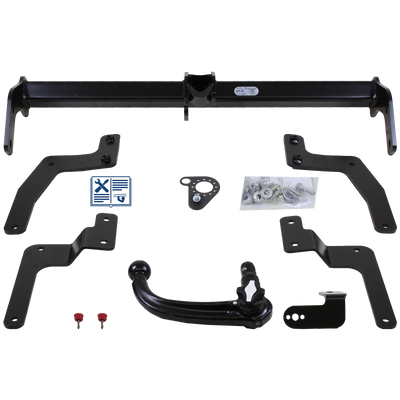 Attelage rotule démontable Oris + faisceau TowTec universel 7 broches