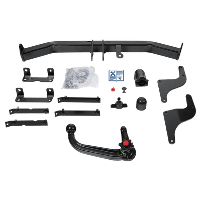 Attelage rotule démontable Westfalia + faisceau TowTec universel 7 broches