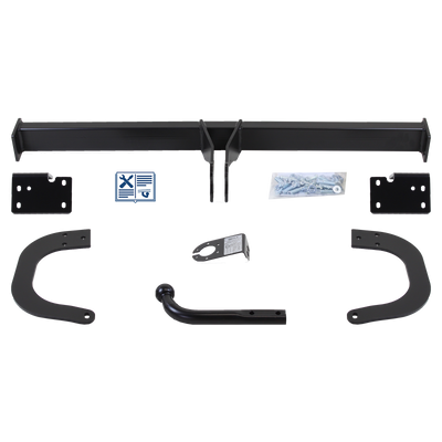 Attelage col de cygne Hak-Pol + faisceau TowTec universel 7 broches