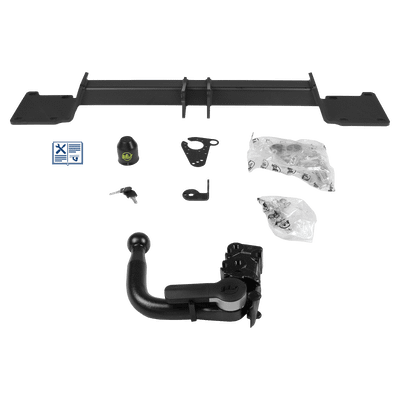 Attelage rotule démontable GDW + faisceau TowTec spécifique 7 broches