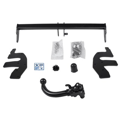 Attelage rotule démontable AUTO-HAK + faisceau TowTec universel 7 broches