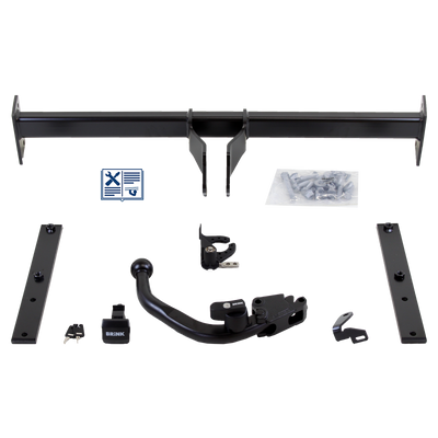 Attelage rotule démontable Brink + faisceau TowTec spécifique 7 broches