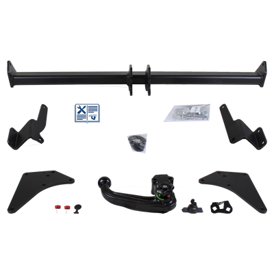 Attelage rotule démontable Westfalia + faisceau TowTec spécifique 7 broches