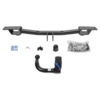 Attelage rotule démontable AUTO-HAK + faisceau TowTec universel 7 broches