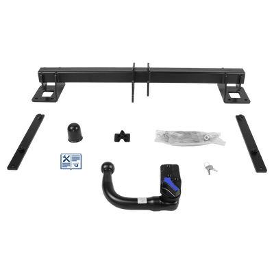 Attelage rotule démontable AUTO-HAK + faisceau TowTec spécifique 7 broches