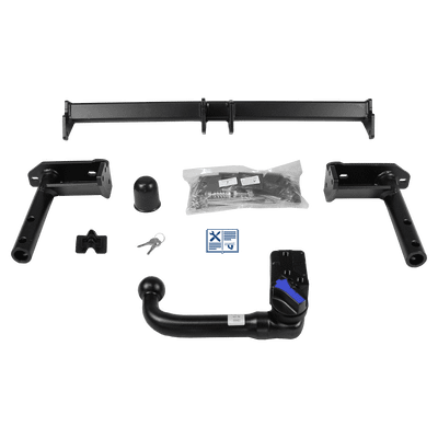 Attelage rotule démontable AUTO-HAK + faisceau TowTec universel 7 broches