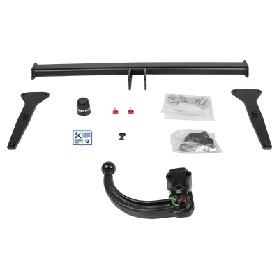 Attelage rotule démontable Westfalia + faisceau TowTec spécifique 7 broches