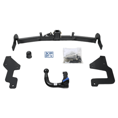 Attelage rotule démontable AUTO-HAK + faisceau TowTec spécifique 13 broches