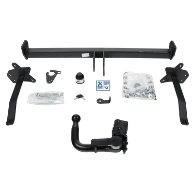 Attelage rotule démontable GDW + faisceau TowTec universel 7 broches