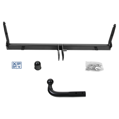 Attelage col de cygne AUTO-HAK + faisceau TowTec universel 7 broches