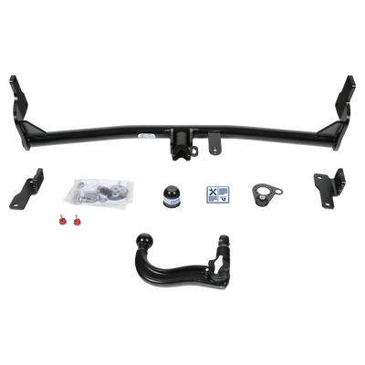 Attelage rotule démontable Oris + faisceau TowTec universel 7 broches