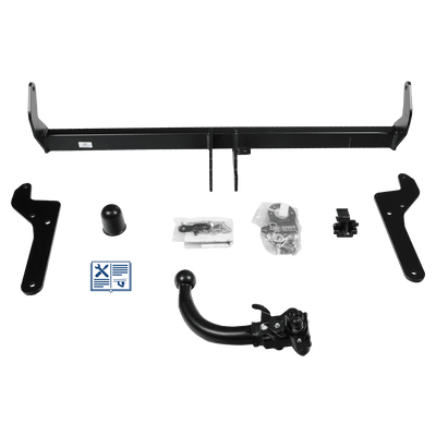 Attelage rotule démontable AUTO-HAK + faisceau TowTec spécifique 7 broches