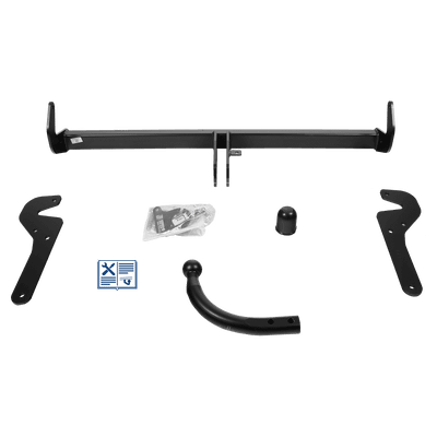 Attelage col de cygne AUTO-HAK + faisceau TowTec universel 7 broches