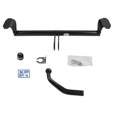 Attelage col de cygne Brink + faisceau TowTec universel 7 broches