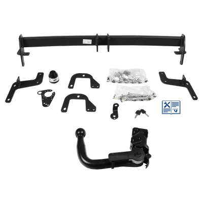 Attelage rotule démontable GDW + faisceau TowTec spécifique 7 broches