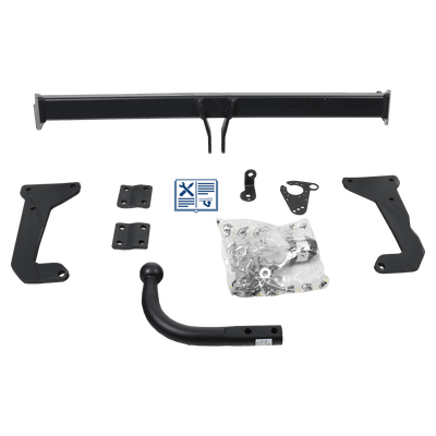Attelage col de cygne GDW + faisceau TowTec universel 7 broches