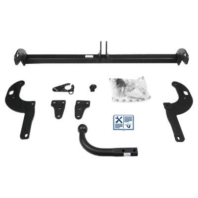 Attelage col de cygne GDW + faisceau TowTec universel 7 broches