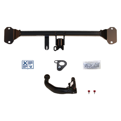 Attelage rotule démontable Oris + faisceau TowTec spécifique 7 broches