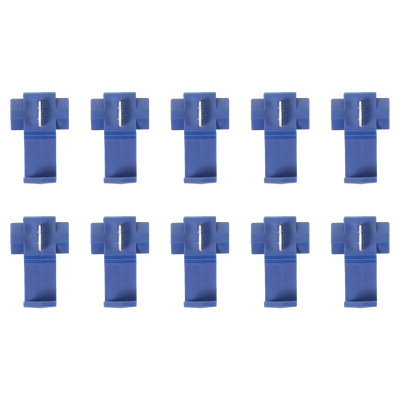 Lot de 10 connecteurs rapides pour fil de 1 - 2,5 mm de diamètre