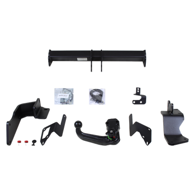 Attelage rotule démontable Westfalia + faisceau TowTec spécifique 13 broches
