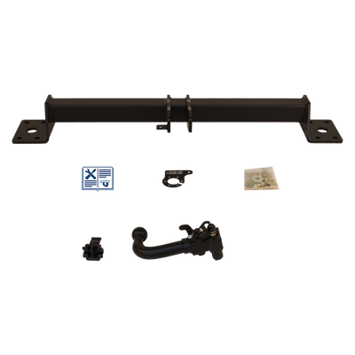 Attelage rotule démontable AUTO-HAK + faisceau TowTec spécifique 7 broches