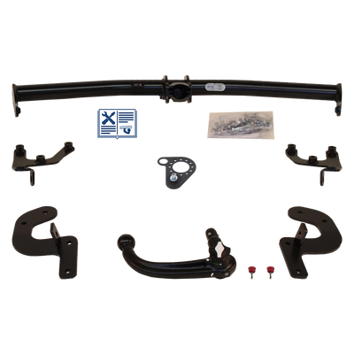 Attelage rotule démontable Oris + faisceau TowTec spécifique 7 broches
