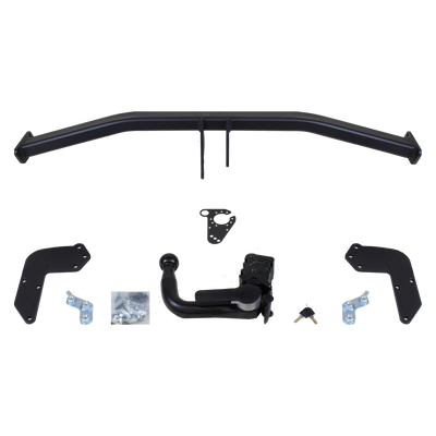 Attelage rotule démontable GDW + faisceau TowTec spécifique 13 broches