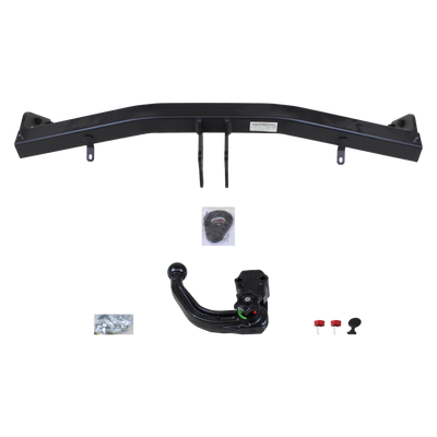 Attelage rotule démontable Westfalia + faisceau TowTec spécifique 13 broches