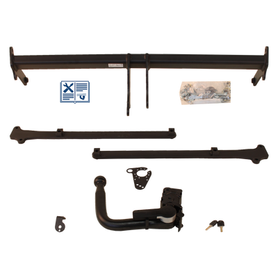 Attelage rotule démontable GDW + faisceau TowTec spécifique 7 broches