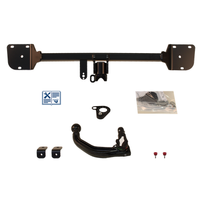 Attelage rotule démontable Oris + faisceau TowTec spécifique 7 broches