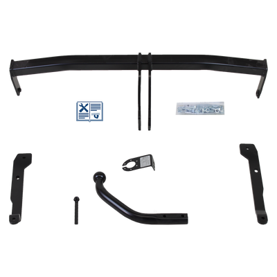Attelage col de cygne Hak-Pol + faisceau TowTec universel 7 broches