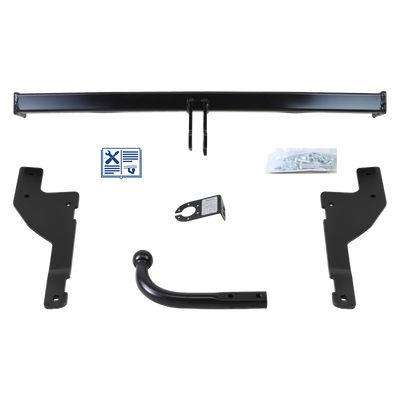 Attelage col de cygne Hak-Pol + faisceau TowTec universel 13 broches