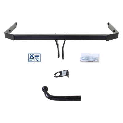 Attelage col de cygne Hak-Pol + faisceau TowTec universel 7 broches