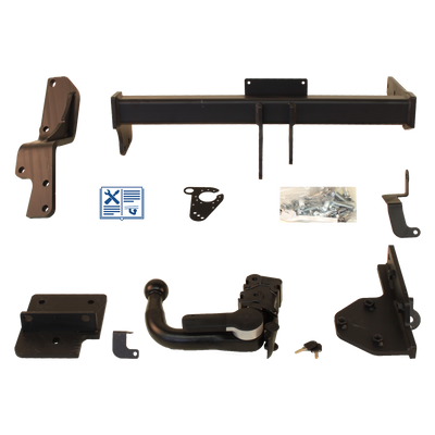 Attelage rotule démontable GDW + faisceau TowTec spécifique 7 broches