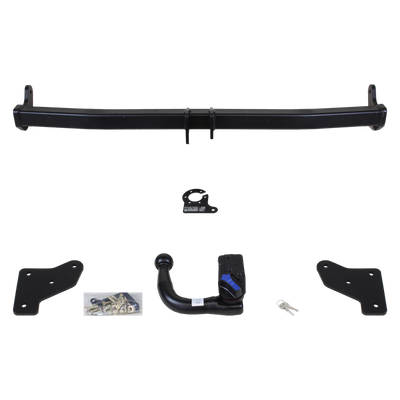 Attelage rotule démontable AUTO-HAK + faisceau TowTec spécifique 7 broches