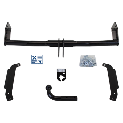 Attelage col de cygne HOOK + faisceau TowTec spécifique 7 broches