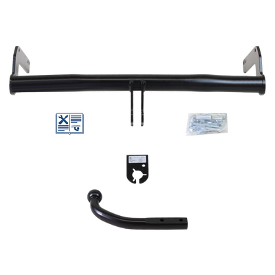 Attelage col de cygne HOOK + faisceau TowTec universel 7 broches