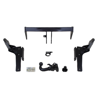 Attelage rotule démontable AUTO-HAK + faisceau TowTec universel 7 broches