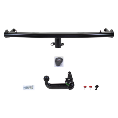 Attelage rotule démontable Westfalia + faisceau TowTec universel 7 broches