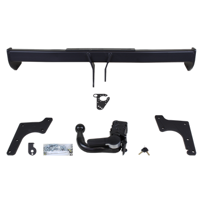 Attelage rotule démontable GDW + faisceau TowTec spécifique 13 broches