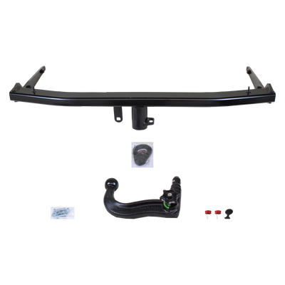 Attelage rotule démontable Westfalia + faisceau TowTec spécifique 13 broches