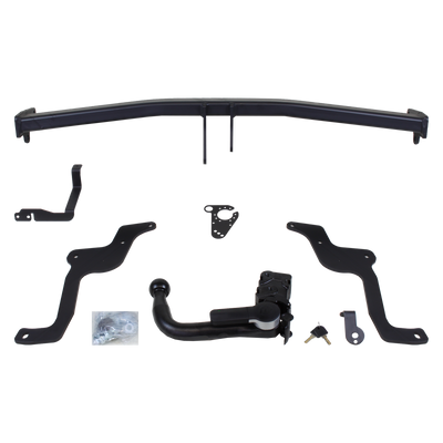Attelage rotule démontable GDW + faisceau TowTec spécifique 13 broches