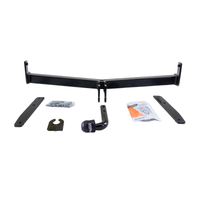 Attelage col de cygne TowCar + faisceau TowTec spécifique 13 broches