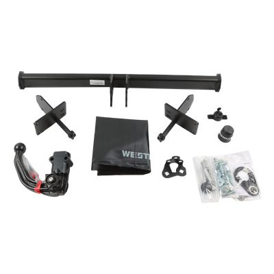 Attelage rotule démontable Westfalia + faisceau TowTec spécifique 13 broches
