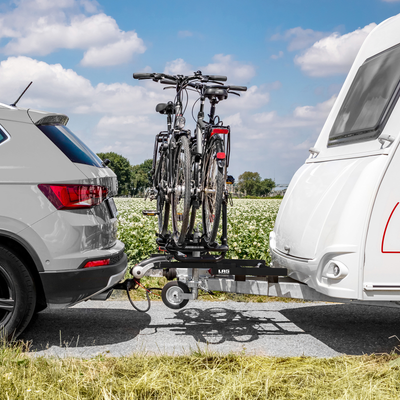 Porte-vélos Eufab BC260 black timon remorque et caravane