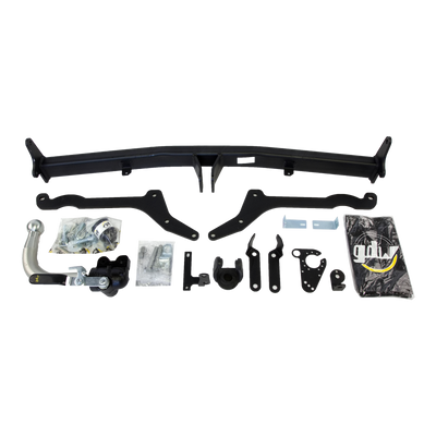 Attelage rotule démontable GDW + faisceau TowTec spécifique 13 broches